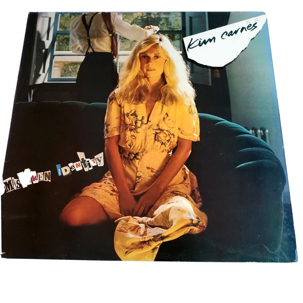 Kim Carnes Mistaken Identity 12" Vinyl LP Record 1981 Pop Rock 1st Edition